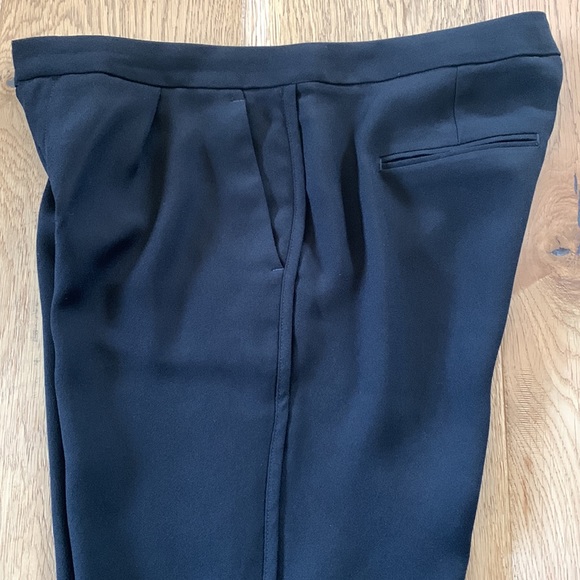 Banana Republic Black Side Stripe Drapey Pants - Picture 4 of 7